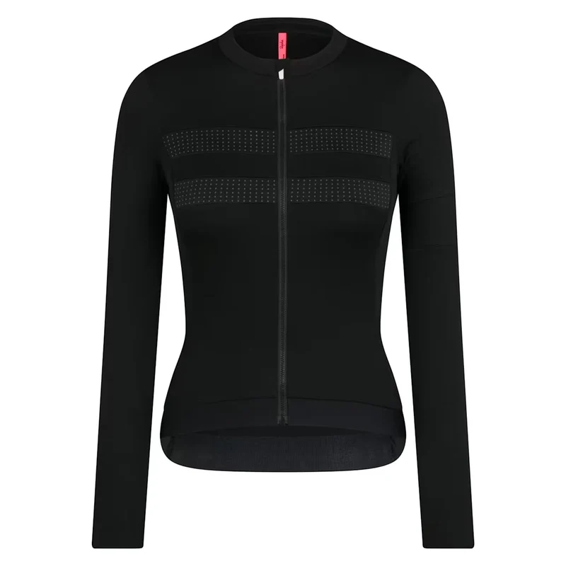 Maglia donna maniche lunghe Rapha Brevet Merino 3 - Nero