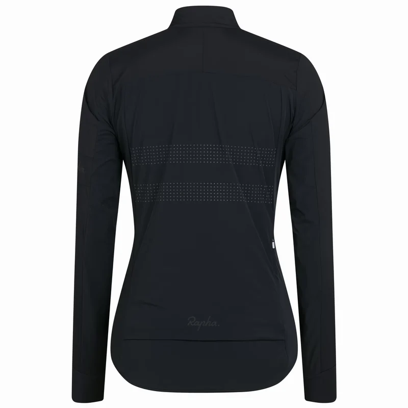 Mantellina donna Rapha Brevet Lightweight Insulated - Nero
