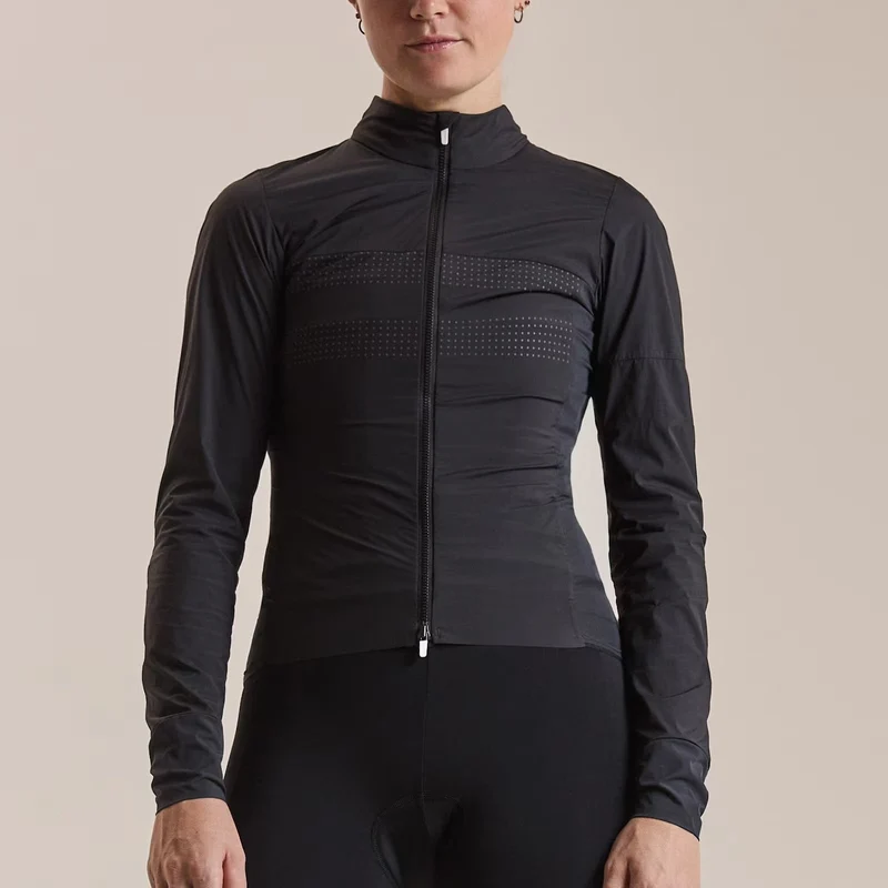 Mantellina donna Rapha Brevet Lightweight Insulated - Nero