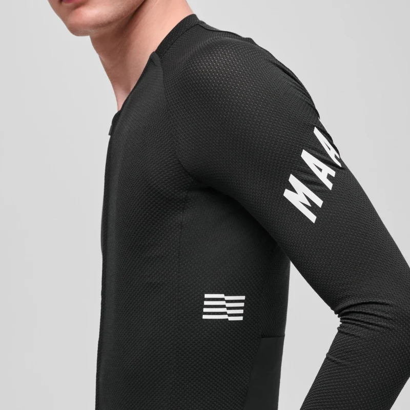 Maglia maniche lunghe Maap Apex Aeon - Nero bianco