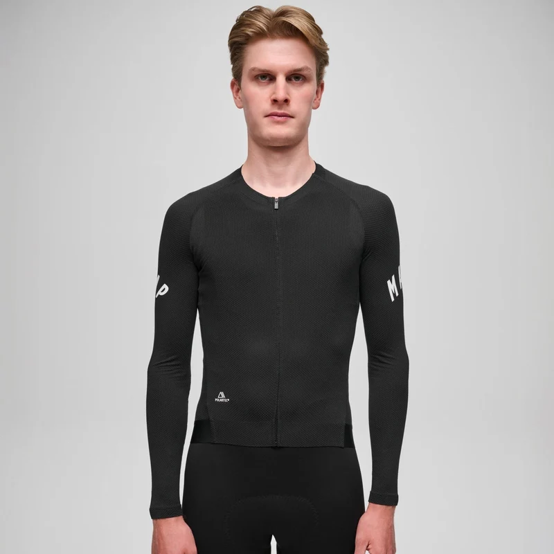 Maglia maniche lunghe Maap Apex Aeon - Nero bianco