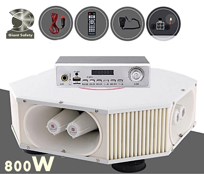 Sistema di amplificazione e sirena URBAN 800W