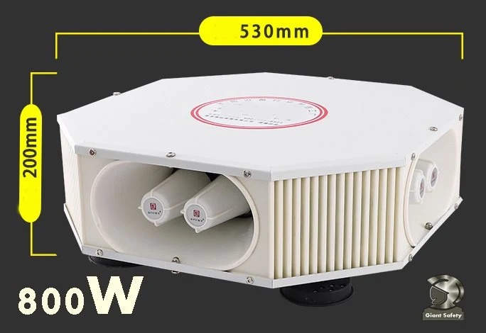 Sistema di amplificazione e sirena URBAN 800W