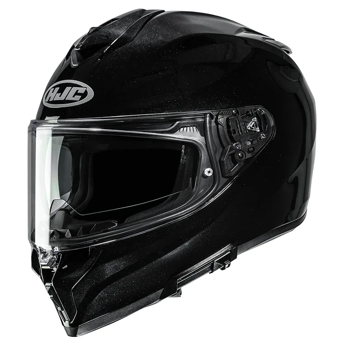 CASCO INTEGRALE HJC I72 SOLID NERO LUCIDO