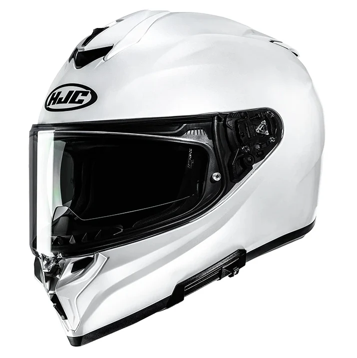 CASCO INTEGRALE HJC i72 SOLID BIANCO LUCIDO