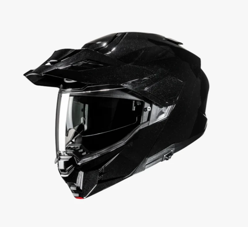 CASCO MODULARE CON FRONTINO HJC I80 NERO METALIZZATO