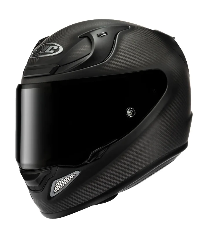 CASCO HJC INTEGRALE RPHA12 SOLID CARBONIO NERO MATTO