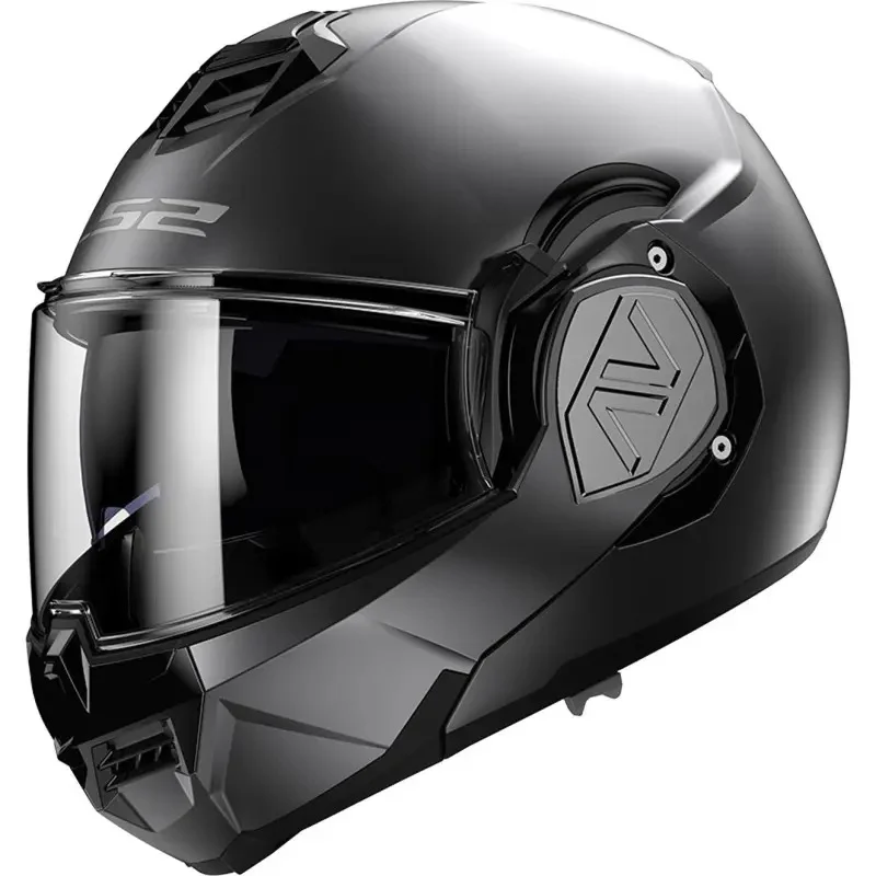 CASCO REVERSIBILE LS2 FF906 ADVANT SOLID TITANIO OPACO 06