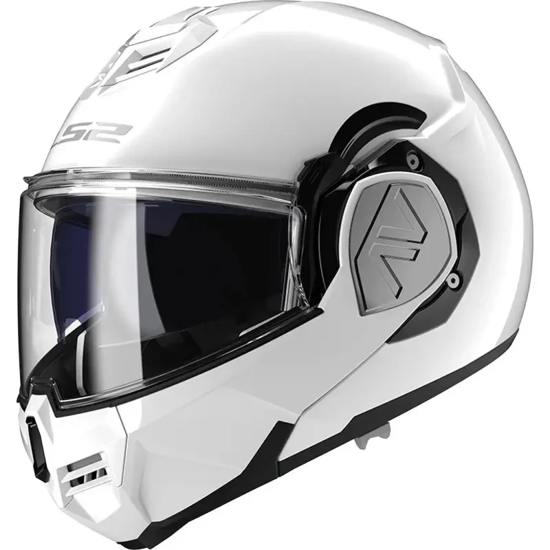 CASCO REVERSIBILE LS2 FF906 ADVANT SOLID BIANCO 06