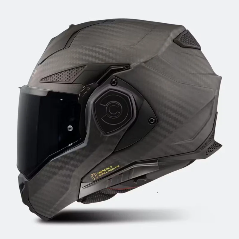 CASCO REVERSIBILE LS2 FF901 ADVANT X SOLID CARBONIO OPACO 06