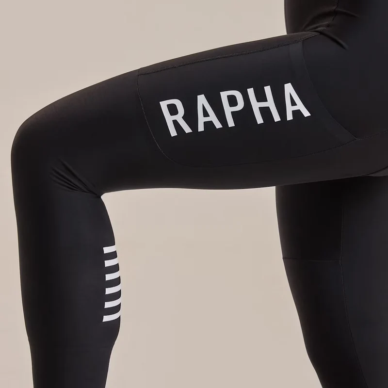 Calzamaglia donna Rapha Pro Team Lightweight Cargo - Nero
