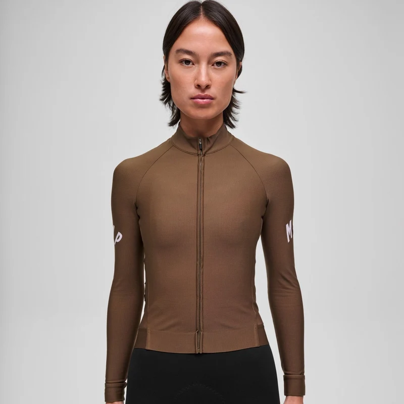 Maglia donna maniche lunghe Maap Apex Aeon Thermal - Espresso