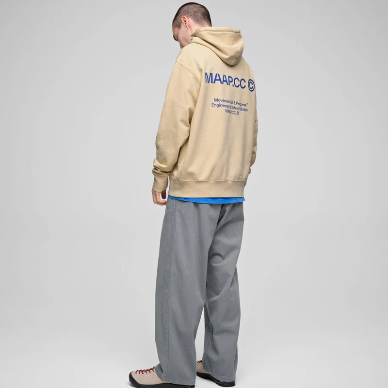 Felpa Maap Essentials CC Hoodie - Beige