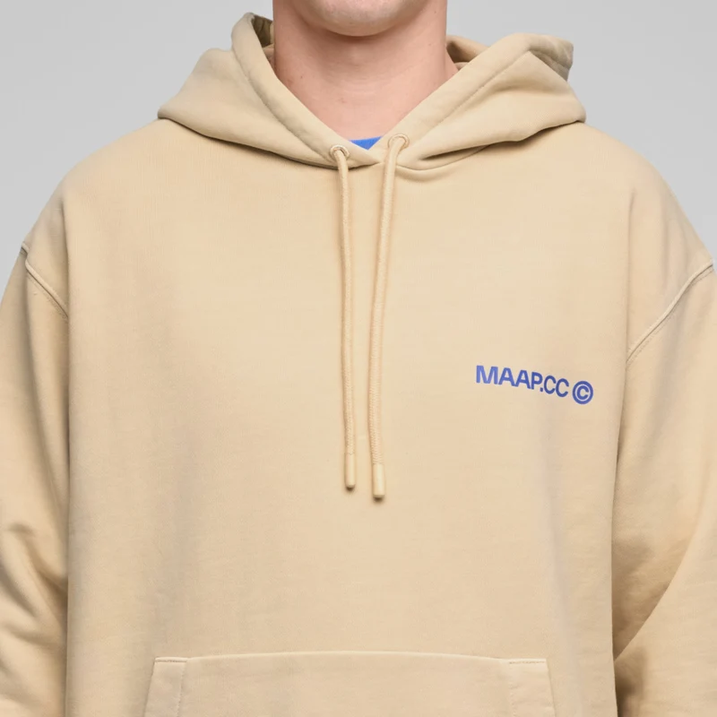 Felpa Maap Essentials CC Hoodie - Beige