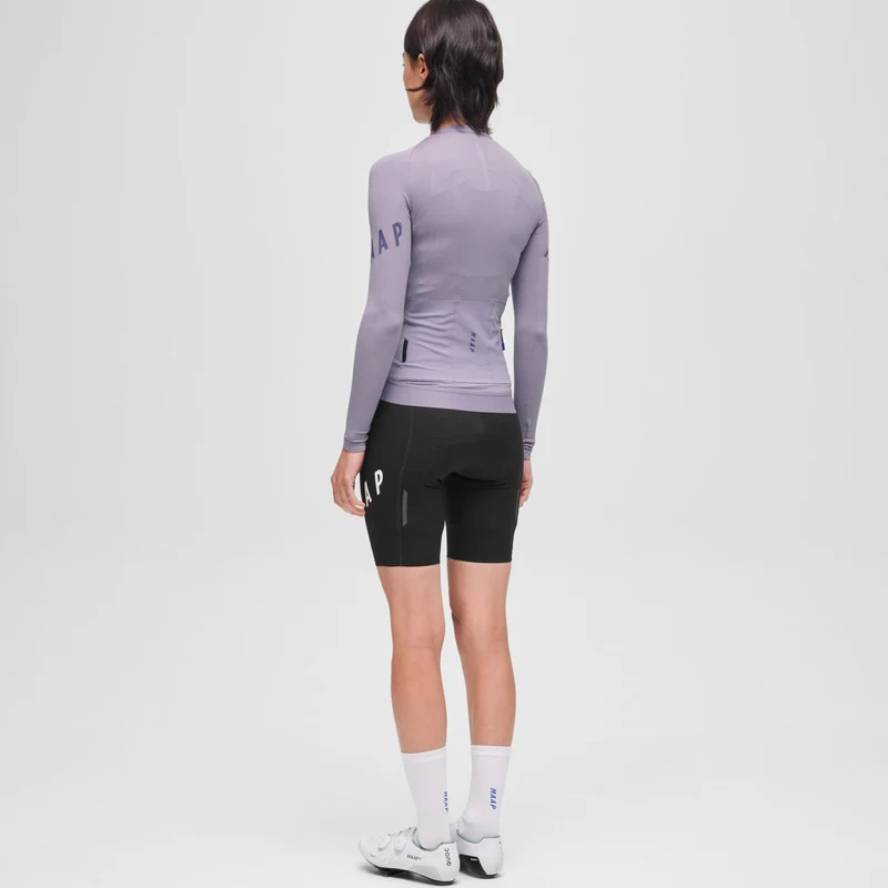 Maglia donna maniche lunghe Maap Apex Aeon - Lavender grey
