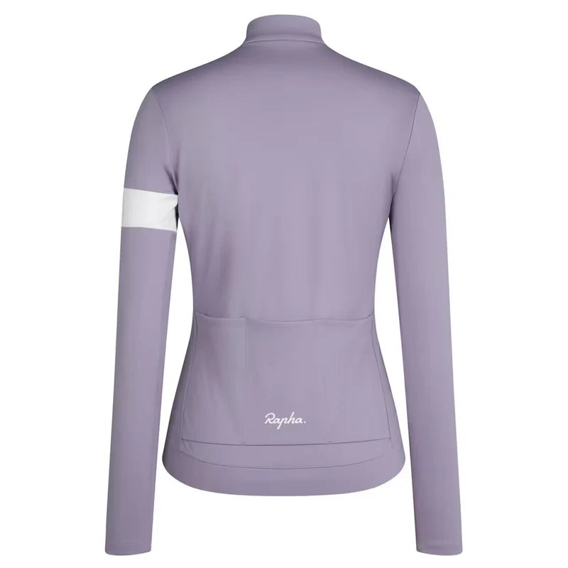 Maglia donna maniche lunghe Rapha Core - Lilla