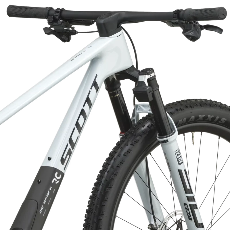 Scott Spark RC World Cup - Cumulus white Carbon black