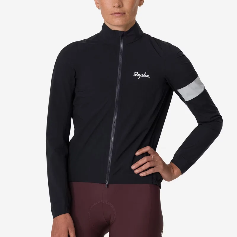 Mantellina donna Rapha Core Rain - Nero