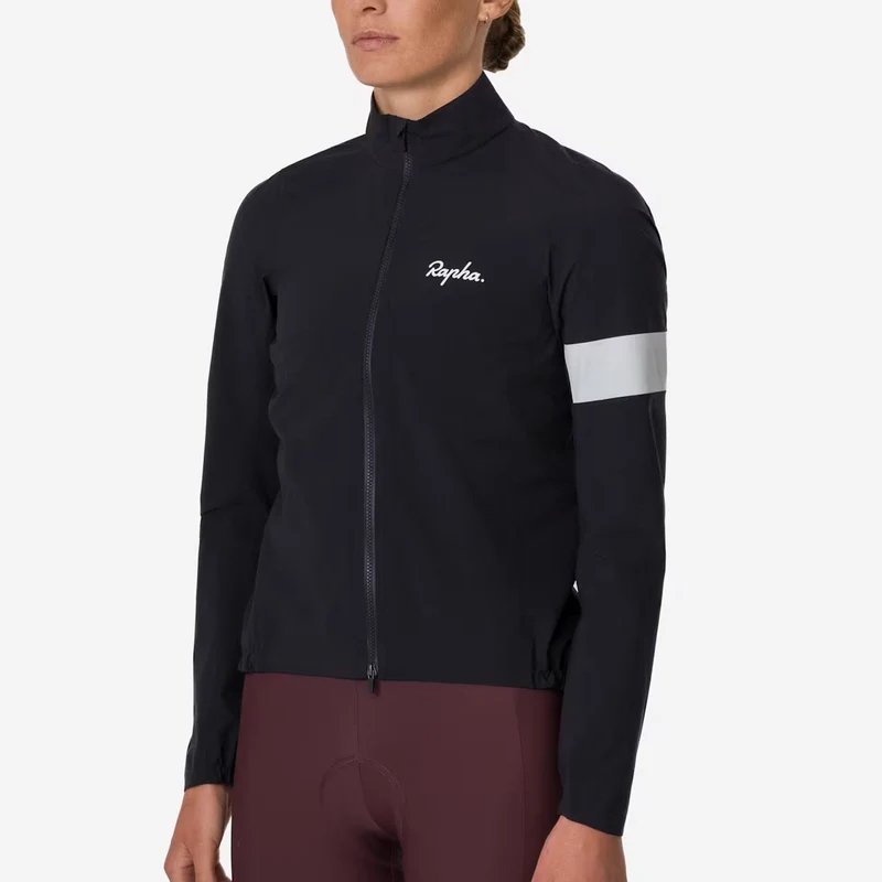 Mantellina donna Rapha Core Rain - Nero