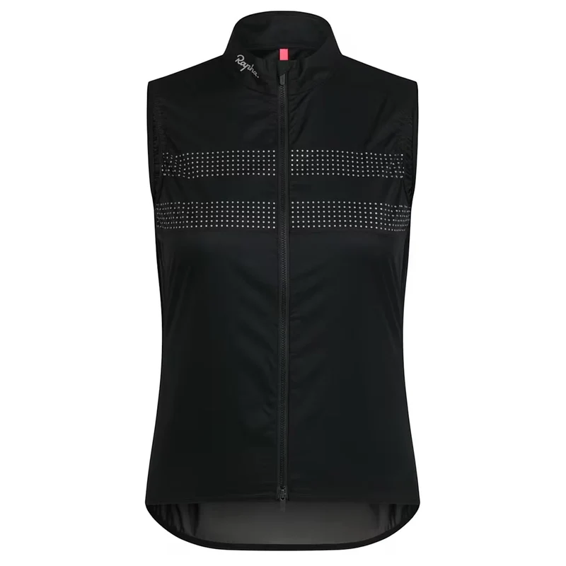 Gilet donna Rapha Brevet Wind 3 - Nero
