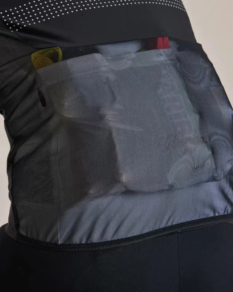 Gilet donna Rapha Brevet Wind 3 - Nero