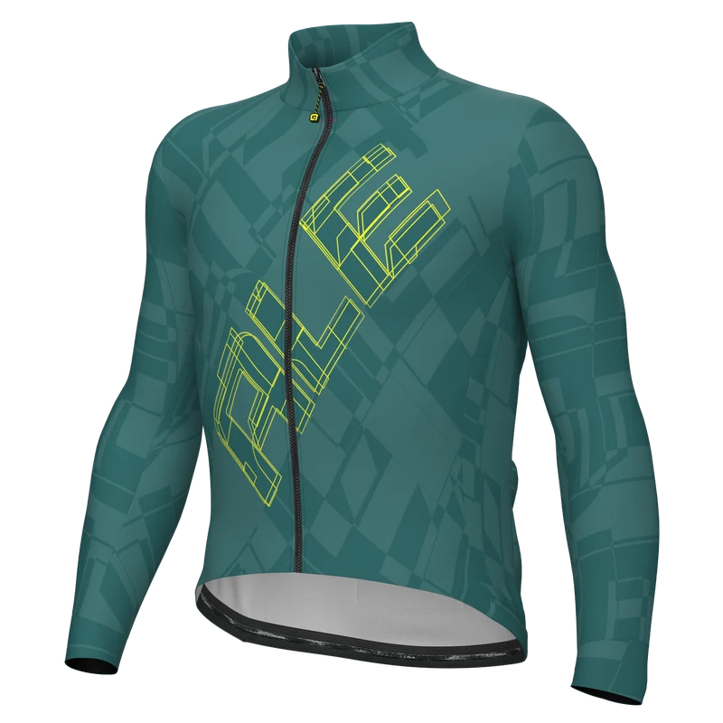 Maglia maniche lunghe Ale Pragma Schema - Verde