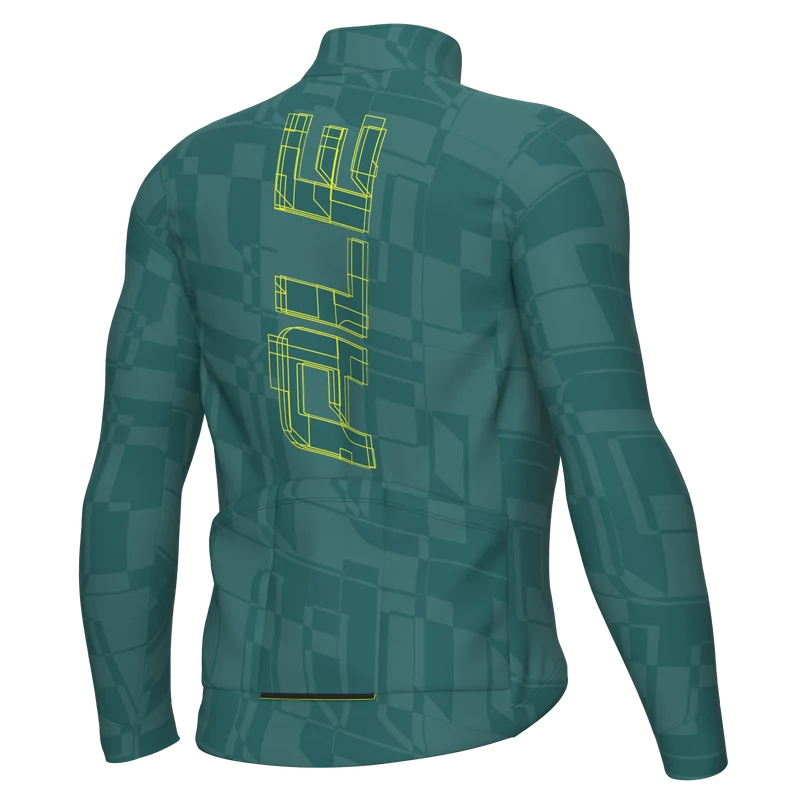 Maglia maniche lunghe Ale Pragma Schema - Verde