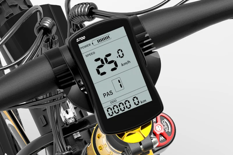 Accessorio display LCD multifunzionale S700/S866/s600 per bici elettrica LANKELEISI