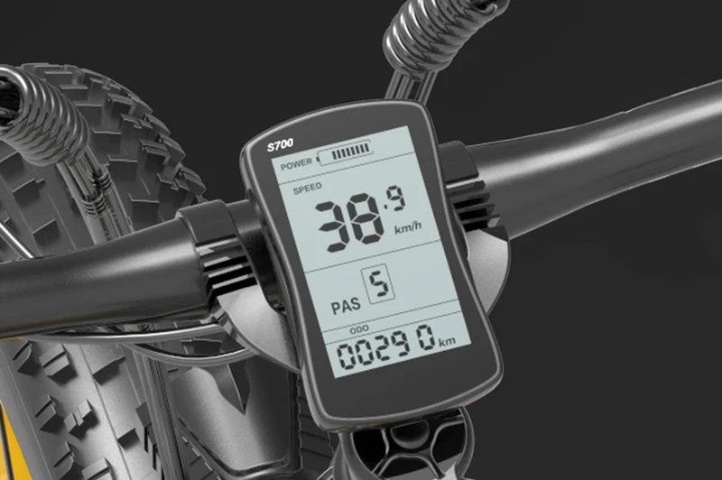 Accessorio display LCD multifunzionale S700/S866/s600 per bici elettrica LANKELEISI