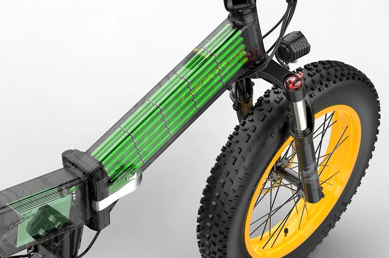 Batteria al litio / batteria agli ioni di litio speciale per bicicletta elettrica LANKELEISI