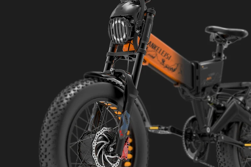 Voorvork schokdemper voor LANKELEISI elektrische fiets