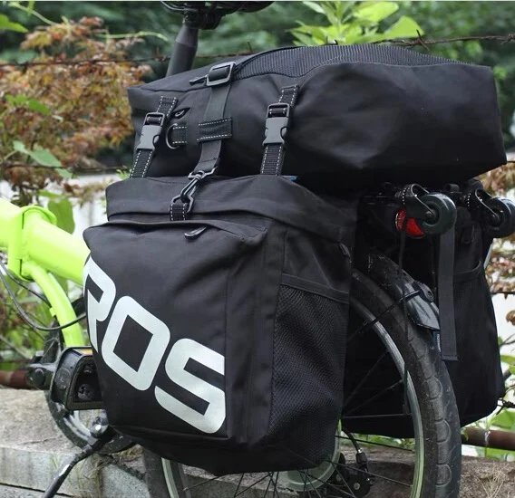 LANKELEISI Borse per bauletto 3 in 1 per bici double side