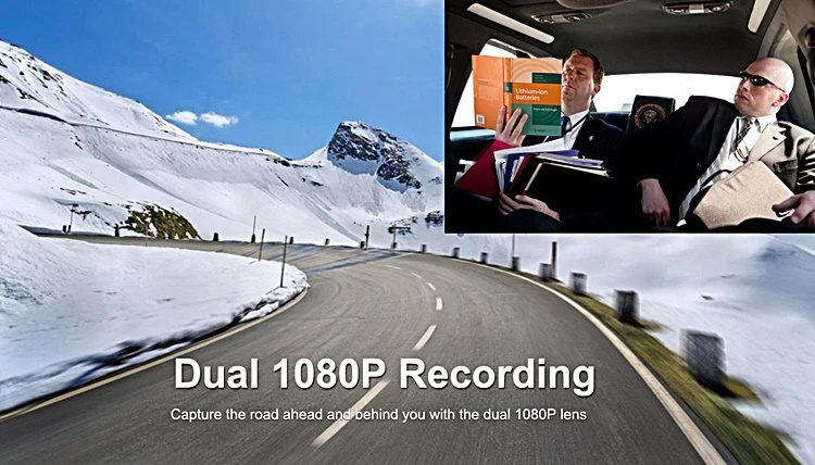 Nuova telecamera per auto anteriore e interna COMMANDER X100