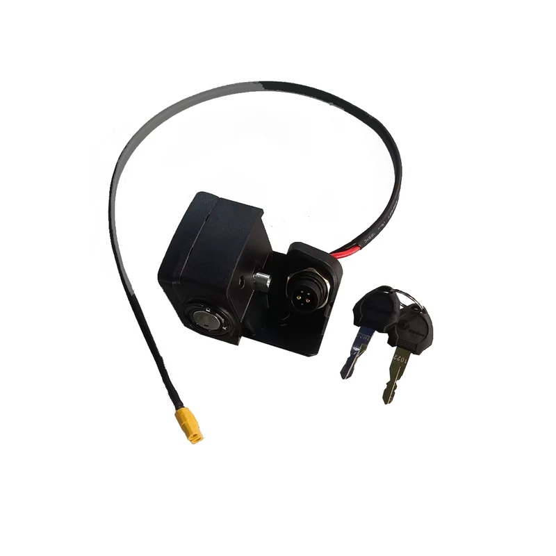 Blocco batteria per bici elettrica LANKELEISI (con chiavi)