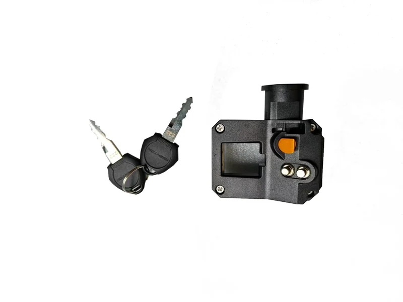 Blocco batteria per bici elettrica LANKELEISI (con chiavi)