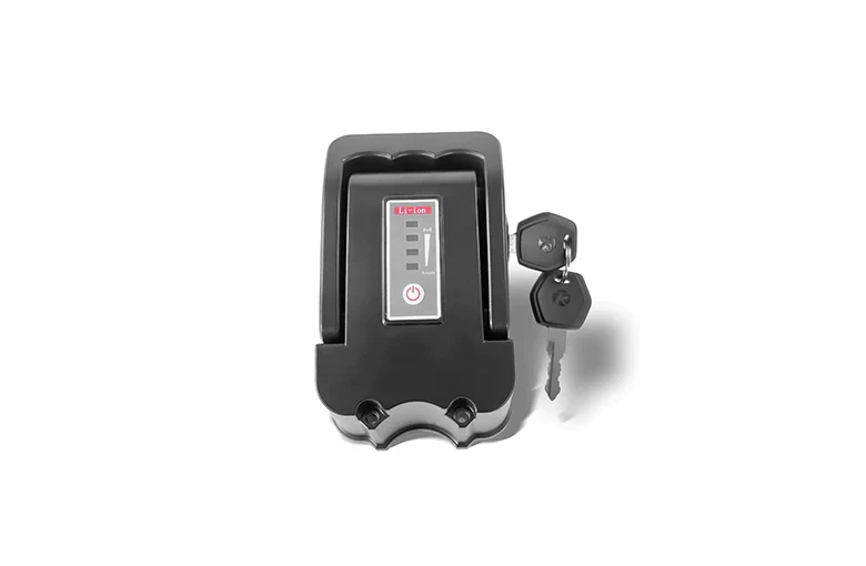 Coperchio superiore batteria per bici elettrica LANKELEISI (con serratura e chiave)