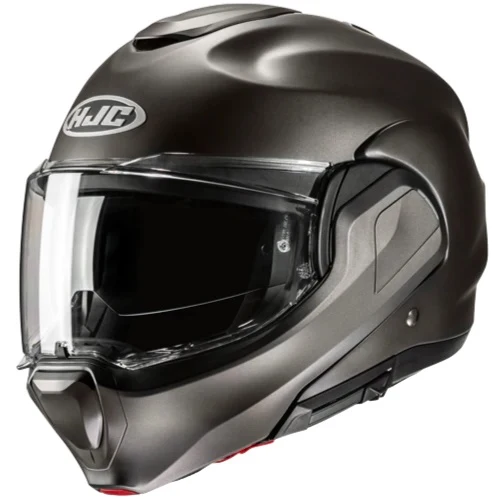 CASCO MODULARE HJC F100 SEMI TITANIO OPACO