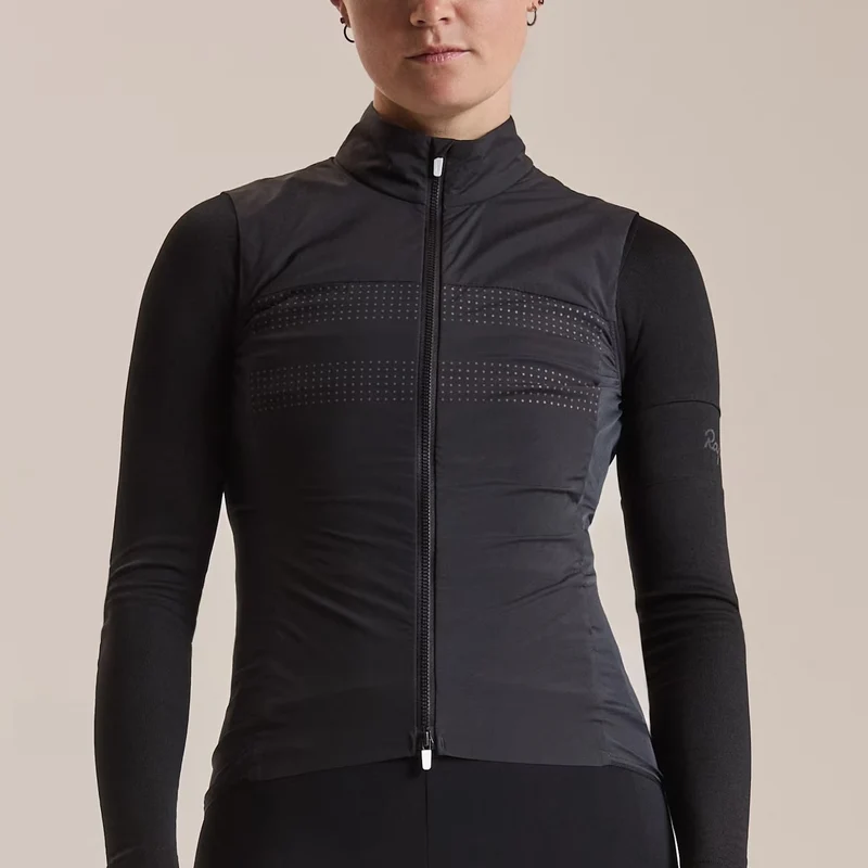 Gilet donna Rapha Brevet Lightweight Insulated - Nero