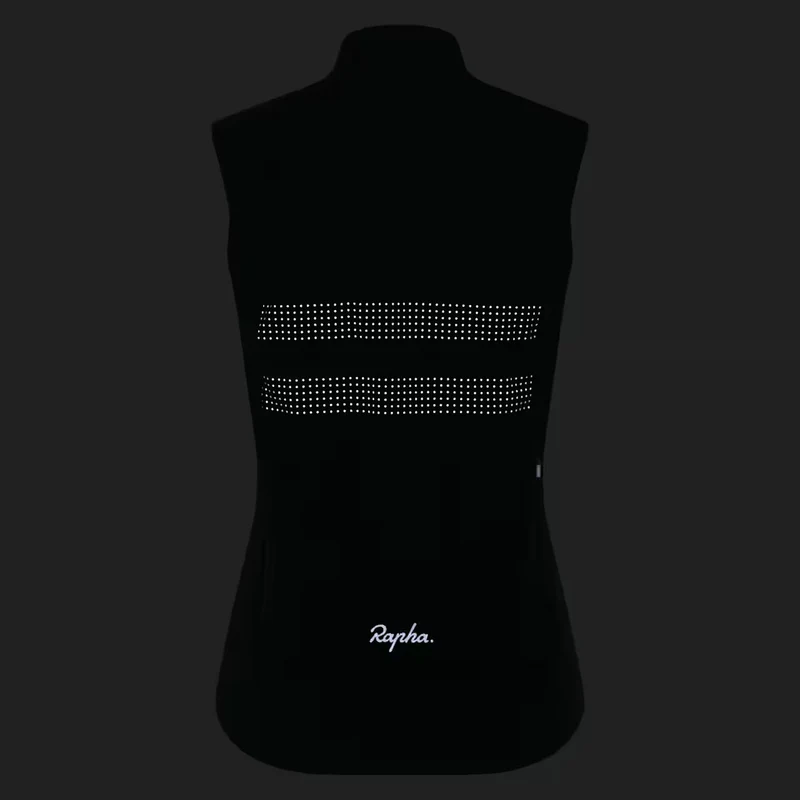 Gilet donna Rapha Brevet Lightweight Insulated - Nero
