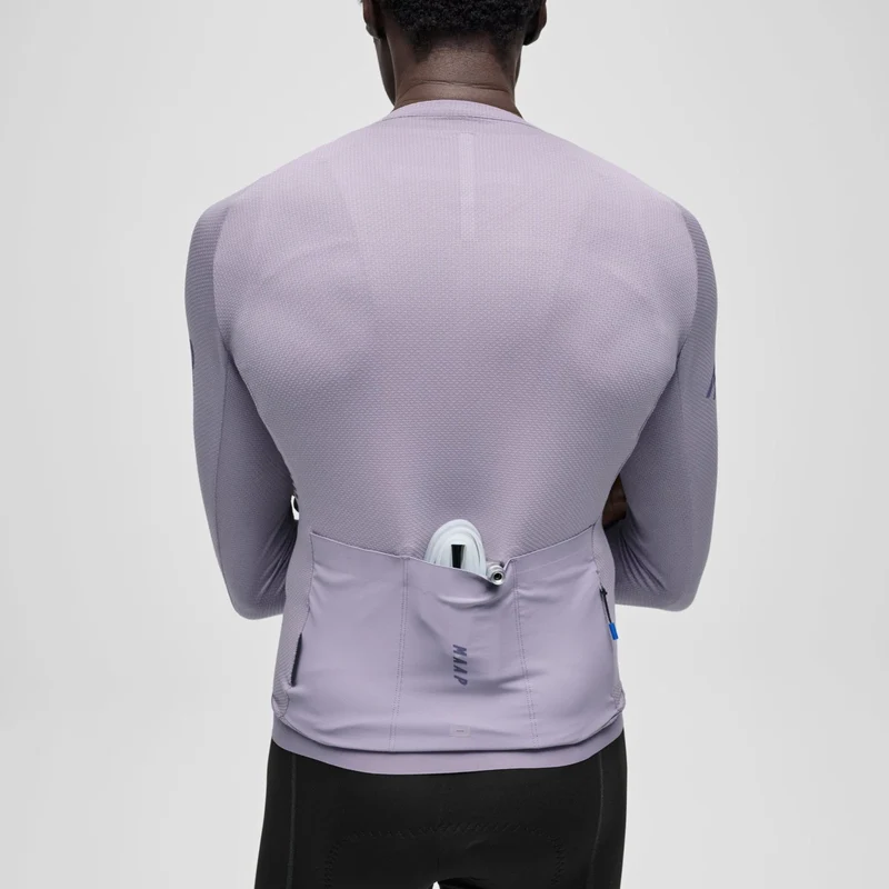 Maglia maniche lunghe Maap Apex Aeon - Lavender grey