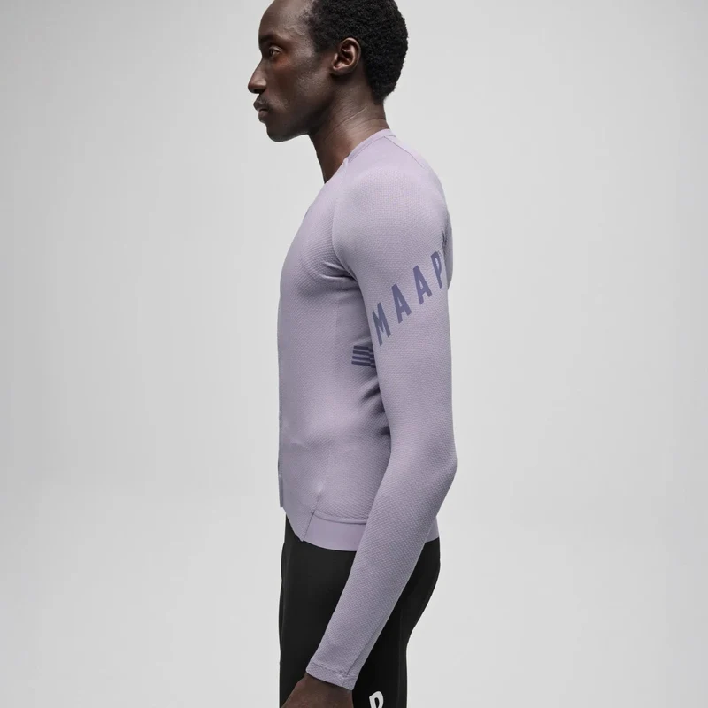 Maglia maniche lunghe Maap Apex Aeon - Lavender grey