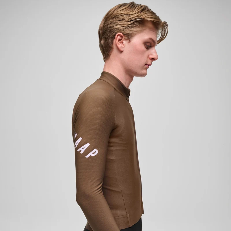 Maglia maniche lunghe Maap Apex Aeon Thermal - Espresso