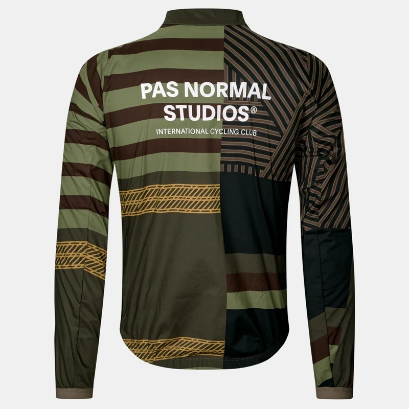 Giacca Pas Normal Studios Mechanism Stow Away AOP International - Verde