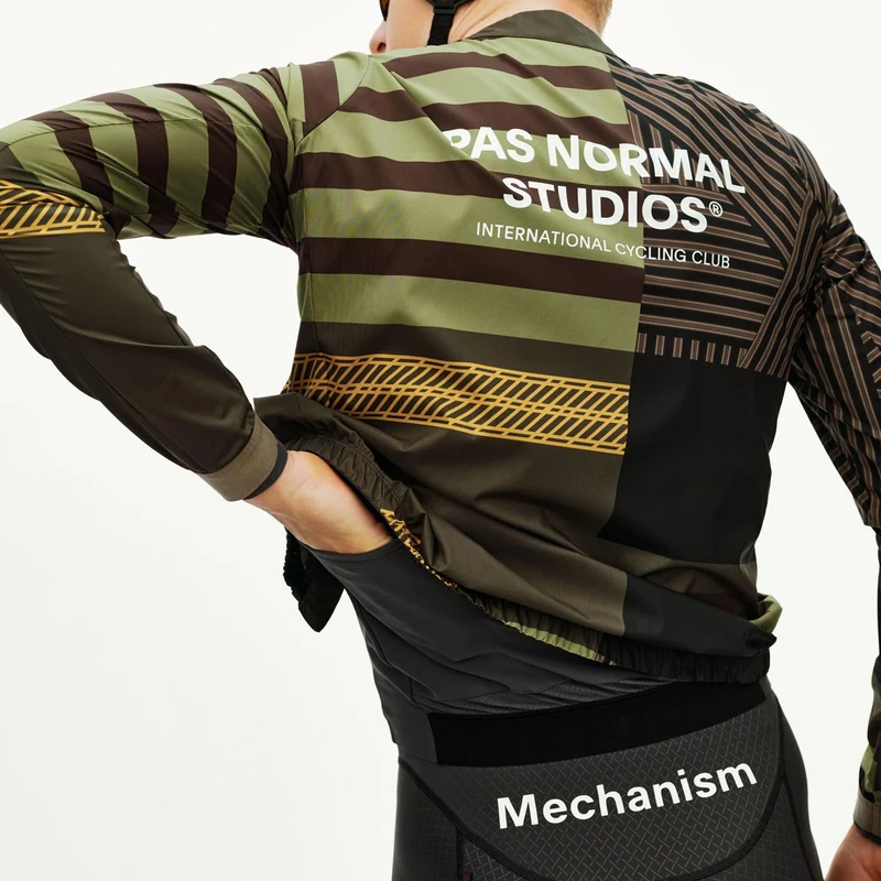 Giacca Pas Normal Studios Mechanism Stow Away AOP International - Verde