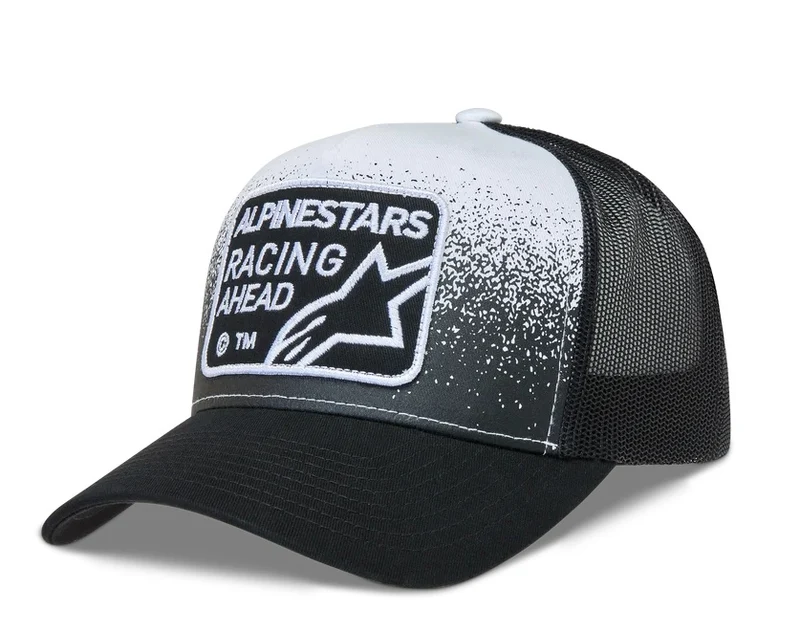 CAPPELLO ALPINESTARS GRAVEL TRUCKER HAT NERO BIANCO