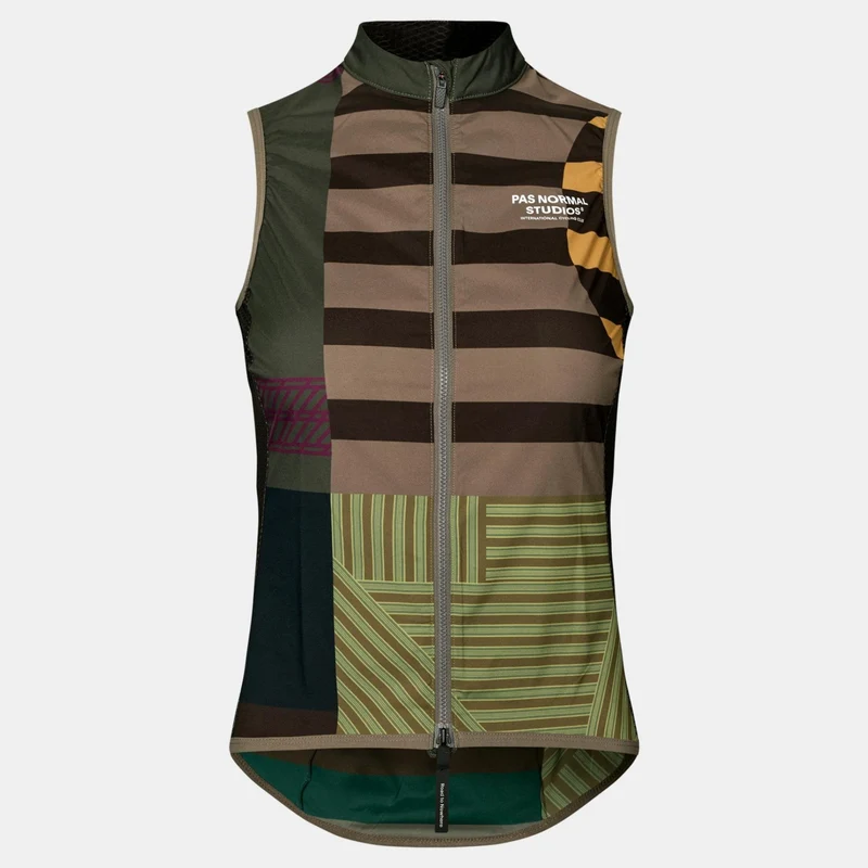 Gilet Donna Pas Normal Studios Mechanism Stow Away AOP International - Verde