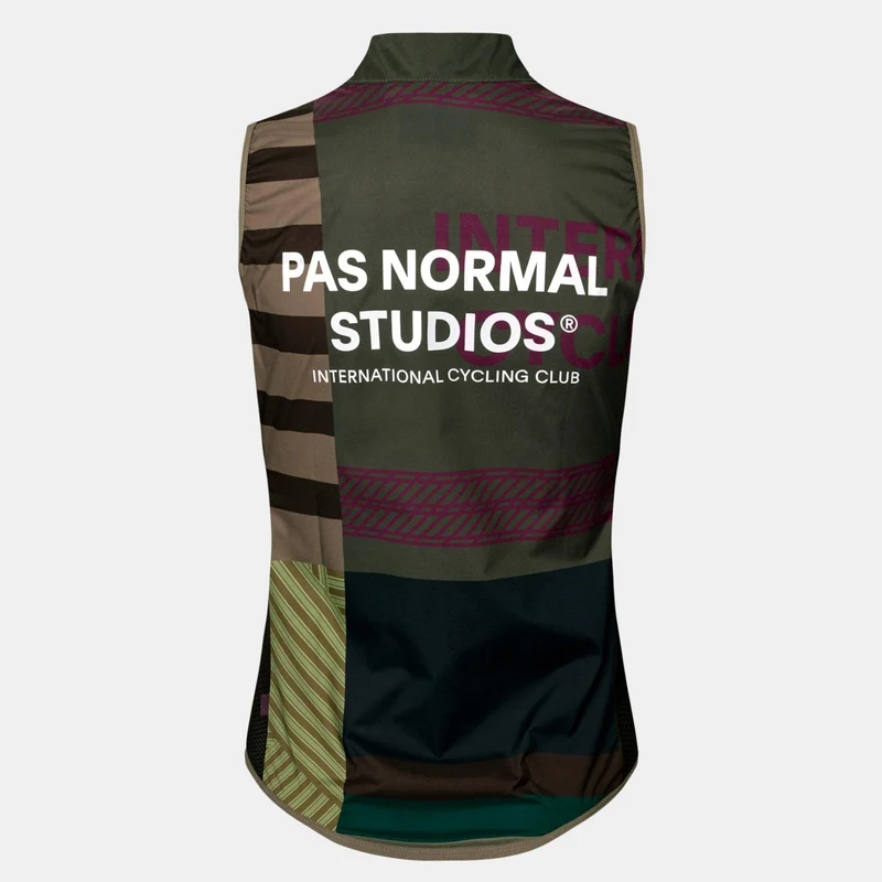 Gilet Donna Pas Normal Studios Mechanism Stow Away AOP International - Verde