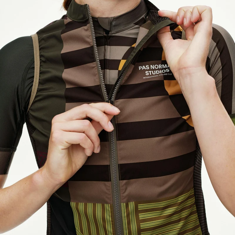 Gilet Donna Pas Normal Studios Mechanism Stow Away AOP International - Verde