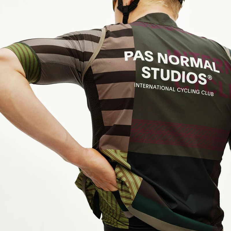 Gilet Pas Normal Studios Mechanism Stow Away AOP International - Verde