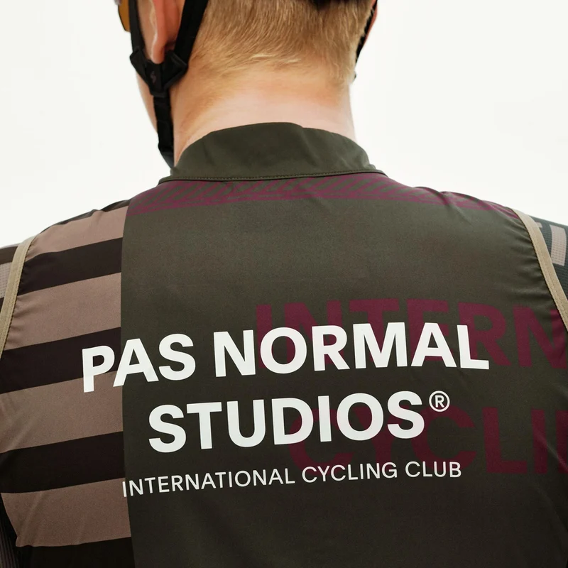 Gilet Pas Normal Studios Mechanism Stow Away AOP International - Verde